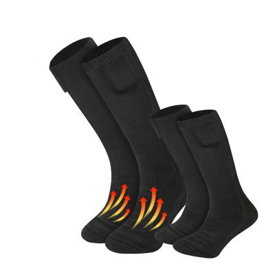 China QUICK DRY thick winter socks rechargeable battery outdoor passionate unisex warm socks heated passionate socks for sale