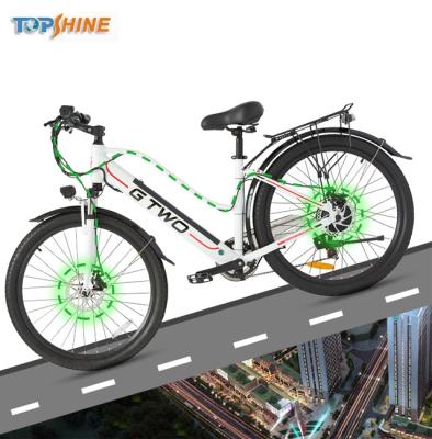 China 48V 350W Battery Luxury Detachable City Electric Bike 24