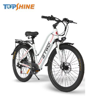 China Luxury Detachable Battery Electric City Commuter Bicycle with Music and GPS Stereo Hi-Fi Tracking System for sale