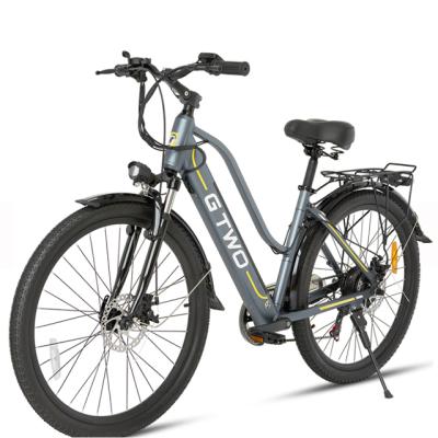 China Luxury BT Speaker City Commuter Electric Bike with Power Assist and Inertial Cruise System for sale