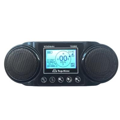 China Support GPS Music Bicycle Computer With Share WiFi Hotspot Stereo Speaker for sale