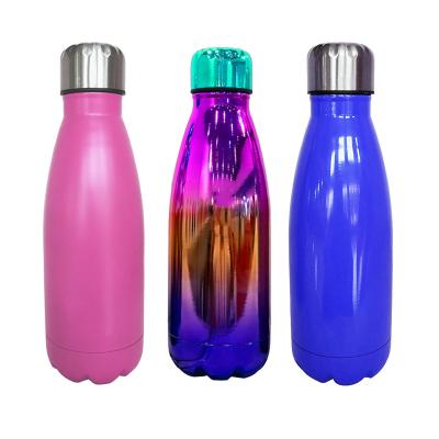 China PORTABLE Wholesale Custom Logo 350ml Vacuum Flask Insulated Stainless Steel Cola Water Bottle Thermos Cup for sale