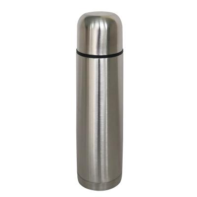 China PORTABLE Customized 500ml Double Wall Stainless Steel Vacuum Flask Bullet Style Water Bottle With Cap for sale