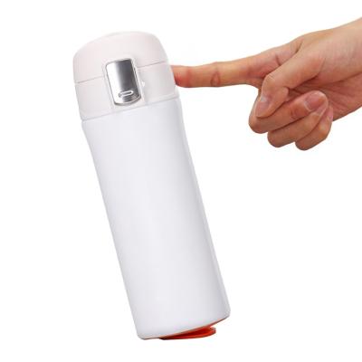 China PORTABLE Wholesale Double Wall 18/8 Stainless Steel Vacuum Flask With Bounce Cover And Suction Bottom for sale