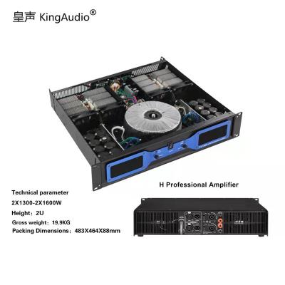 China KingAudio/Huangsheng 2 Channel Power Amplifier Bar Stage Rear Level KTV Professional Power Amplifier 500W-2000W Other for sale