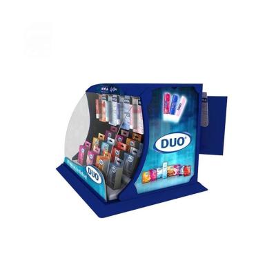 China Eco-friendly Materials PDQ Custom Paper Retail Tray Folding Cardboard Counter Display Boxes For Counter Display Boxes for sale