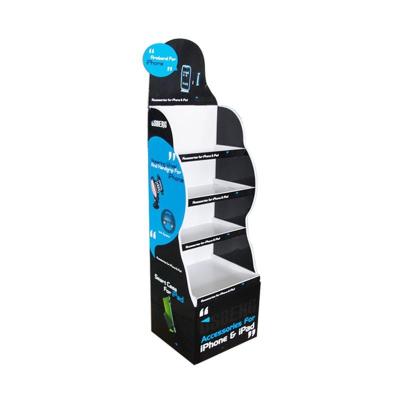 China Eco - Friendly Materials Promotional Cardboard Display Boxes Supermarket Counter PDQ Display / Corrugated Cardboard Display pdq Counter for sale