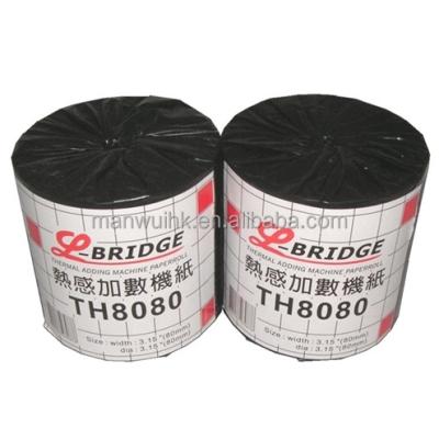 China Thermal 80mm x 80mm Cash Register Paper Roll TH8080 for sale