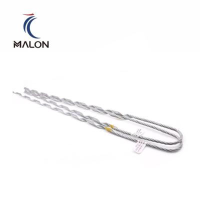 China Glass Clamp Preformed Helical Wire For Armature Overhead Power Line Conductor for sale