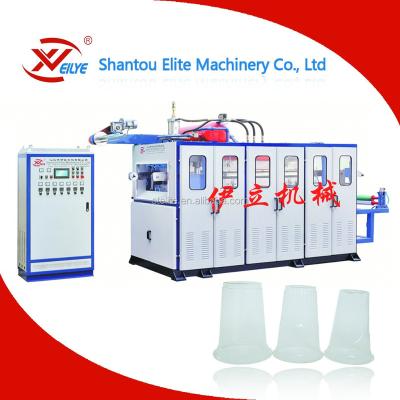 China PP/PVC/PE/PET Disposable Plastic Cup Thermoforming Machine Price CMM Series for sale