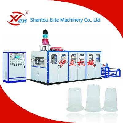 China Automatic Hydraulic Thermoforming Machine For Making PP/PE/PET/PVC Plastic Cup CMM Series for sale