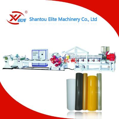 China PP/PS/HIPS/PE Sheet Plastic Sheet Extruder Making Machine With 3 Roller for sale