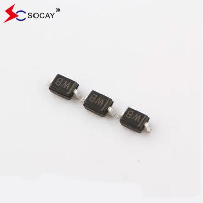 Chine 10V 200mW Zener SMD Diode BZT52C10S Composants électroniques à vendre