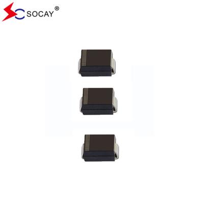 China SS24B Surface Mount Schottky Barrier Rectifiers Low Voltage 40V Peak Reverse Voltage for sale