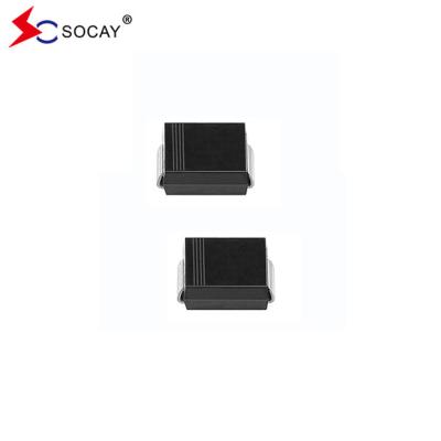 China 30VDC Schottky Barrier Diode SS33B With 21V RMS Voltage 0.5V Forward Voltage 80A Peak Forward Surge Current for sale