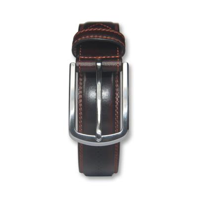 China Fashion.Casual Customized OEM Customized Mens Slims Belts Real Cowhide Leather Belt Italian Formal Men's Business Casual Dress Suit for sale