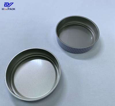 China D99x27mm 180g Round Tinplate Can Inner Coating Food Packaging Tin Cans for sale