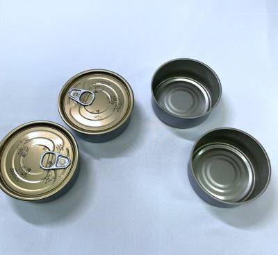 China 2 Piece Beef Can 80g 100g Metal Cans For Food Packaging Silver en venta