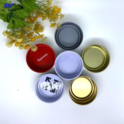 China Empty Antique Tin Can Packages Of Weed, 60g Volume Small Tin Can With Lid(Y) for sale