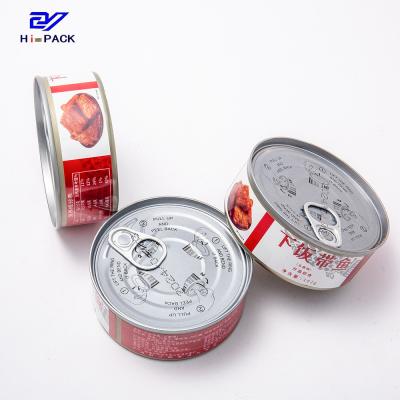 China D83x38mm 160g Cat Food Can With Inner Coating Bulk Tin Cans For Canning for sale