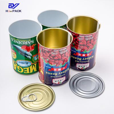 China Customized 440ml Empty Metal Can D73x113mm Empty Tin Cans With Lids à venda