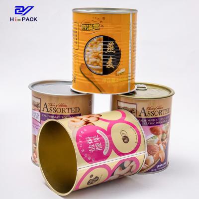 China Baby Formula Food Tin Cans 400g 500g Tall Metal Tins ISO9001 SGS for sale