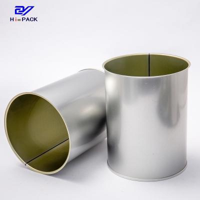 China 1000ml Powder Tin Can 400g 500g 800g Food Tin Packaging Silver for sale