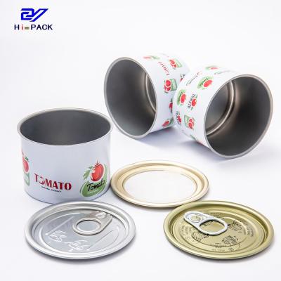 China Easy Open Food Storage Tuna Can Food Grade Food Packaging Tins Te koop