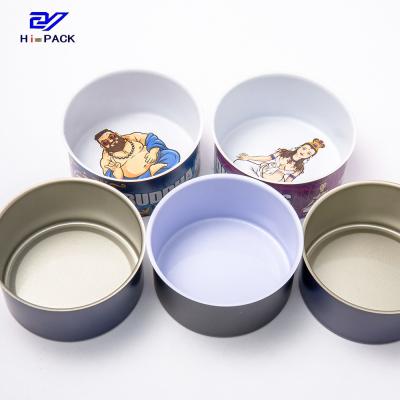 China 150 Gram Metal Two Piece Empty Sardine / Tuna Tin Cans With Easy Open Lid for sale