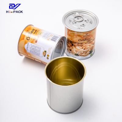 China 700ml Metallic Tins Metal Packaging Container Tin Can For Coffee Beans for sale