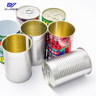 中国 Coffee Nuts Round Tin Canister 400g 500g 800g Circular Tin Containers 販売のため