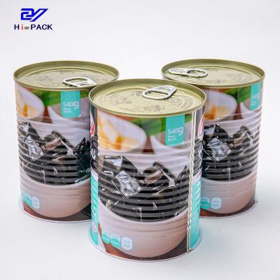 China Nuts Round Tin Packaging 400g 500g Round Tin Boxes With Lids Te koop