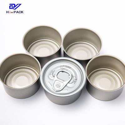 China 50g Round Tin Plated Container D53x32mm Coffee Tin Packaging for sale