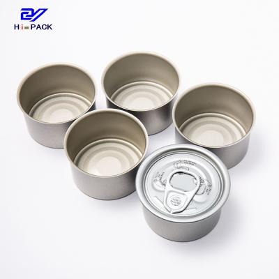 China Reusable Sardine Fish Can Tinplate Empty Metal Sauce Cans For Caviar Packaging for sale