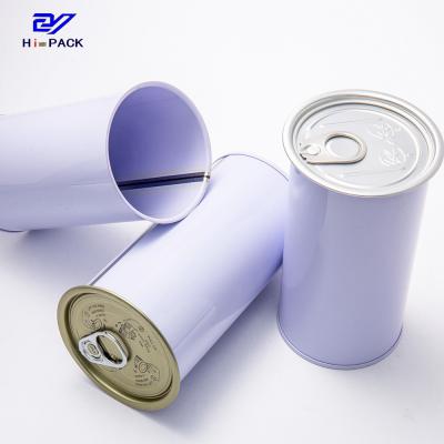 China 400g 500g 800g 1000g Metal Drink Can Purple Tin Plate Packaging à venda