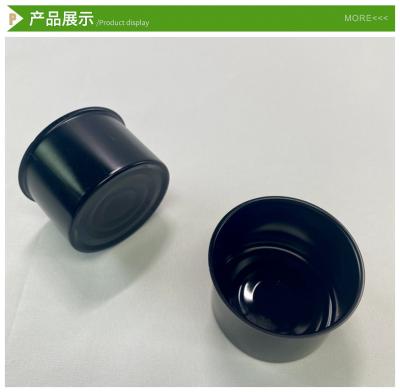 China D53X38mm 50Gram Small Round Tobacco Metal Container For Cigarette Packaging for sale