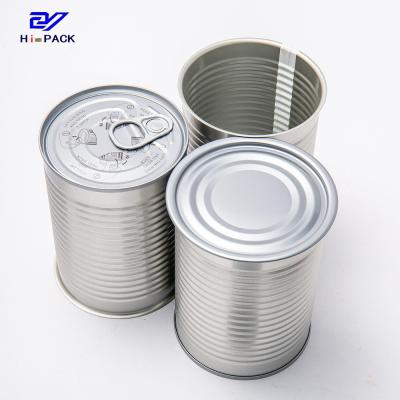 Cina D73x113mm 300g Lattina vuota per imballaggio di alimenti per animali domestici in vendita