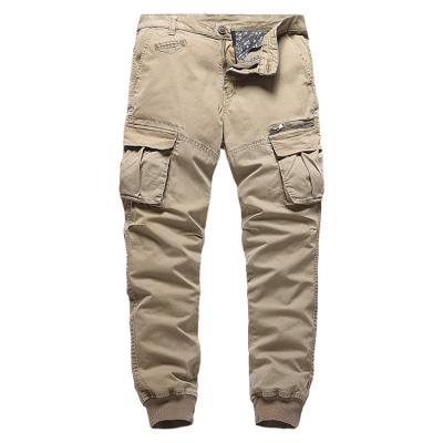 China The 2021 new anti-static sports mountaineering leisure outdoor sports suits men's solid color pants all seasons cargo for sale