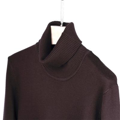 China Anti-pilling 2021 thin men knit sweater with turtle neck sweater is recommended in winter for sale