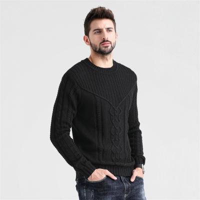 China Anti-wrinkle sell very well autumn and winter round neck rib knit sweater young men's long sleeve thin leisure pullover for sale