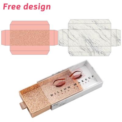 China Handmade Free Private Label Logo Customized Vendor Case Lashpackaging Custom Design Lashbox Lash Eyelash Packaging Box for sale