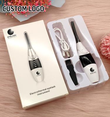 China Wholesale private label HEATING Mini Plastic Tool Set Electric heated eyelash curler for sale