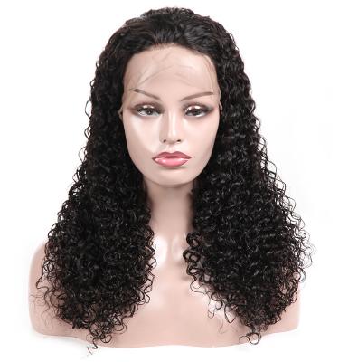 China Pelo's Glueless Hd Curly Pre Plucked Transparent Lace Front Wig Cheap Peruvian Human Hair Curly Full Closure Braids Wigs for sale