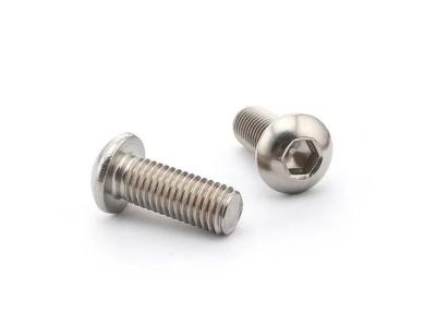 China Stainless Steel Screw And Nut , Ball Head Screws Galvanized Plate for sale