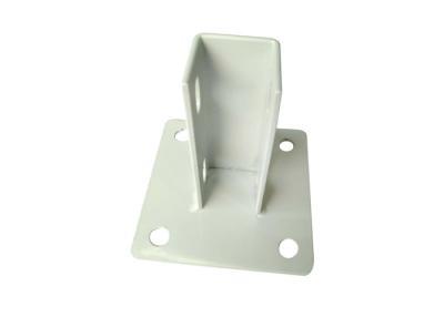 China Floor Welded Aluminium Profile Accessories Apply To Mount Base Plates Support for sale