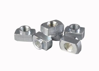 China T Shape Screw And Nut Chrome Mill Finish Slot Width 6 / 8 / 10 Millimeter for sale