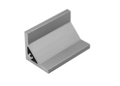 China Silver Anodised Aluminium Corner Profile , Custom Aluminum Extrusions For Conveyor for sale