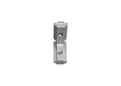 China Aluminium Profile Connectors ZN-AL alloy silver interior angle bracket for sale