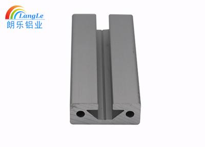 China Silver Anodised 6063 Alloy Aluminium Structural Sections Industrial Use 50-6000mm Length for sale