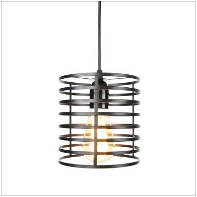 China HOTEL/HOME/SHOP/RESTAURANT/OFFICE Steel Wire Pendant Lamp Wire Ceiling Pendant Lamp Black Industrial Pendant Lamp for sale